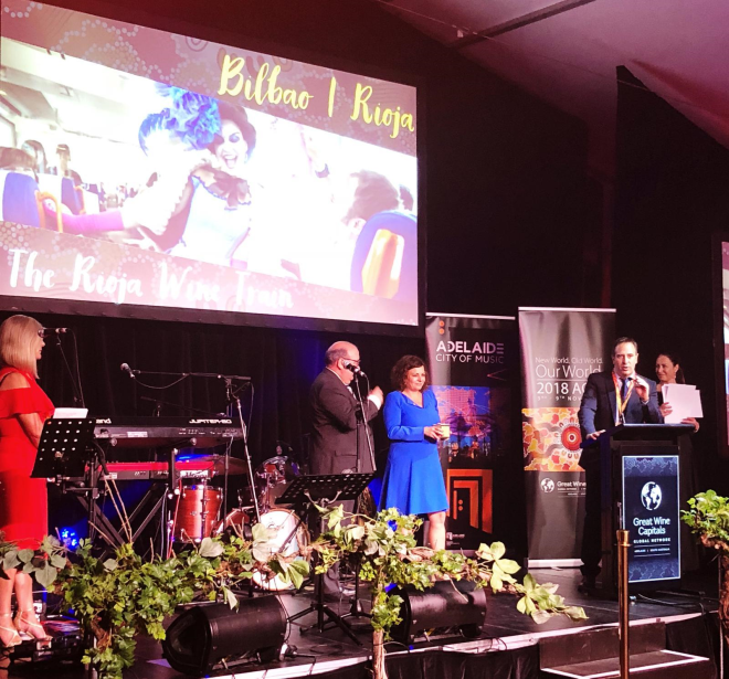 El Tren del Vino Premio Best Of Wine Tourism internacional